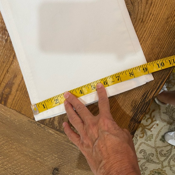 Gibson Latimer White Kick Flare Jean Size 10 - Picture 9 of 12